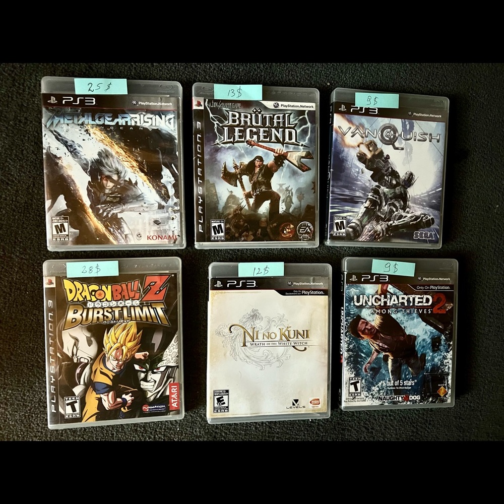 6 PS3 Game’s